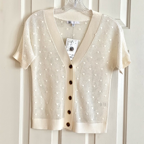 DR2 Short Sleeve Knitted Cardigan - Picture 1 of 5
